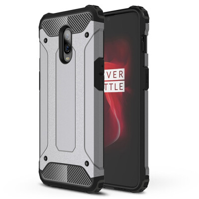 

Hybrid Bumper Case OnePlus 6T Soft TPU Phone Cover 16T One Plus 6T A6013 Military Grade Shockproof Case 1 6T Silicone Case Cover