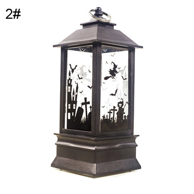 

Pumpkin Witch Print LED Night Light Hanging Lamp Home Bar Party Halloween Decor