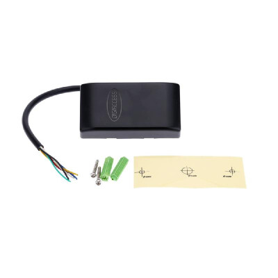 

Waterproof Access Control ID Card Reader for Door Security DC5-15V Surge Protetion Wiegand 26 Interface EM4100 125KHz