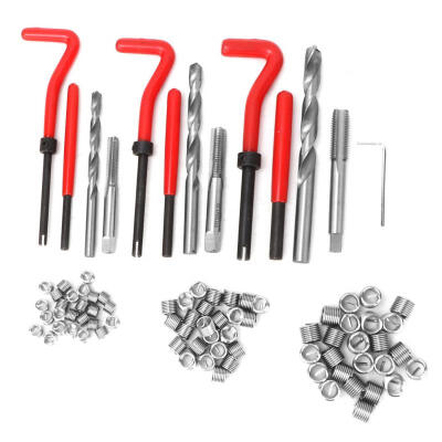 

Greensen 88pcs Coiled Wire Screws Sleeve & Drill Bit Hex Wrench Thread Repair Tool Kit