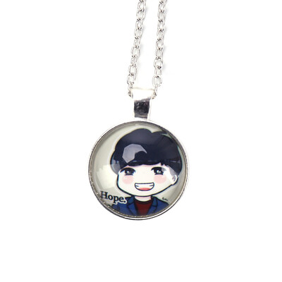 

Kpop BTS Bangtan Boys Necklace Hot Gift Steel Necklace
