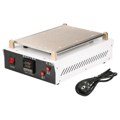 

Greensen 14in Dual Vacuum Air Pump LCD Screen Separator Screen Repair for Phone Tablet EU Plug 220V