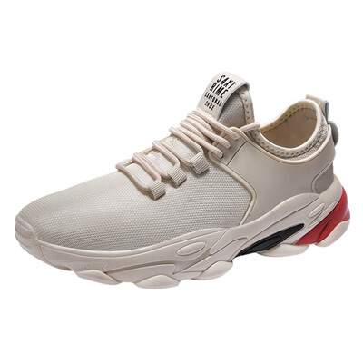 

2019 Light Weight Men Casual Shoes Mesh Breathable Outdoor Solid Sports Men Shoes Casual Fashion Men Walking Sneakers Shoes