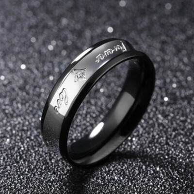 

Chic Couple Ring Forever Love Wedding Engagement