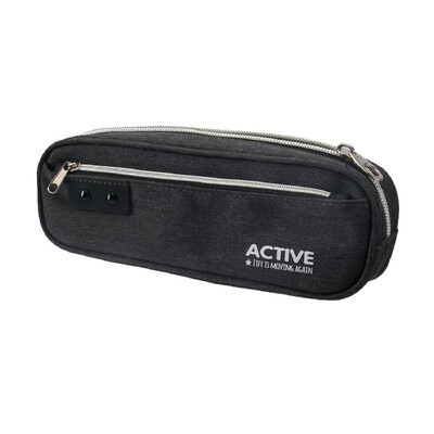 

Compact Rivet Pencil Case Zippered Pencil Bag Practical Stationery Pouch School Office Supplies Organizer for Students Adults Teen