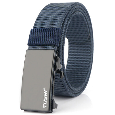 

120CM Military Tactical Nylon Belt Designer Jeans Belt Men Automatic Buckle High Quality New Belt for Men Design Luxury 2019