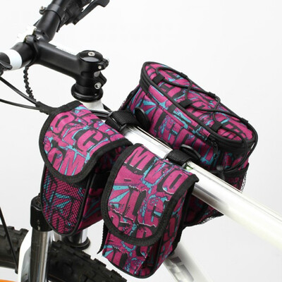

New Hot mountain bicycle tube bag four-in-one bicycle bag faucet handlebar bag bicycle saddle bag 3 Color