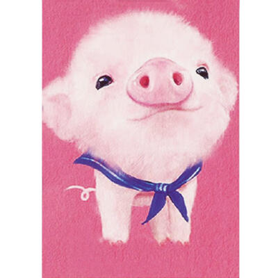 

Cute Piggy Cotton Thread Cross Stitch DIY Needlework Embroidery Craft Kits