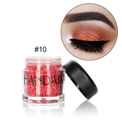 

Women Glitter Sequin Eyeshadow Powder Shiny Shimmers Eye Makeup Pigment Cosmetic