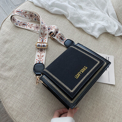 

Tailored Womens 2019 New Wild Texture Messenger Bag Fashion Shoulder Bag