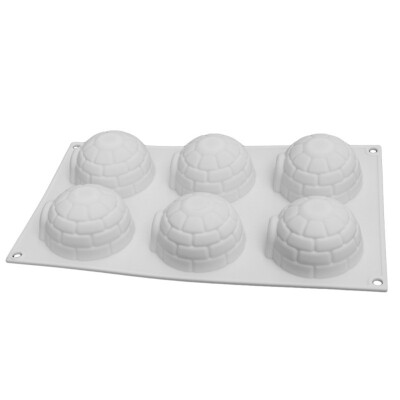 

6 Thread Holes Silicone Ball Dessert Cake Mold Tools For Baking Mousse Chocolate Bakewaew Accessories