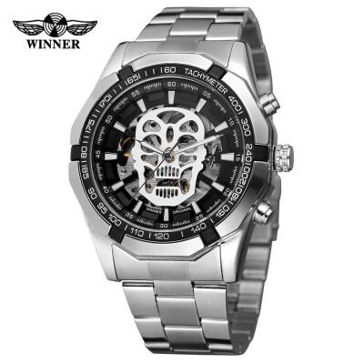 

Gobestart Watch Hollow Demon Dial Luxury Design Business Fashion Mens Mechanical Watch