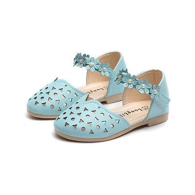 

Baby Fashion Sneaker Child Girls Casual Sandals Floral Leather Pricness Shoes