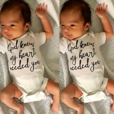 

Tops Newborn Infant baby Boy Girl Romper Bodysuit Jumpsuit Cotton Clothes Outfit