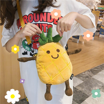 

Ins Baitao Baggage Girl Fruit Superbud Lovely Summer Qingxin Girl Slant Bag