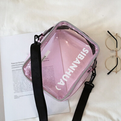 

Tailored Fashion Lady Personality Transparent Jelly Wild Shoulder Bag Messenger Bag