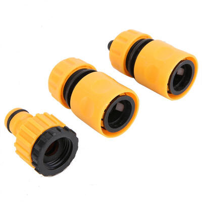 

Greensen 6 Set G12" Gardening Irrigation Water Hose Quick Connector Plastic Standard Connector Set