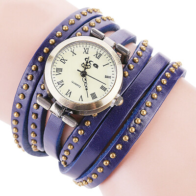 

CCQ Ladies Quartz Wristwatches Women Leather Bracelet Watch Fashion Casual Analog Quartz Watch Clock Hour Relogio Feminino 533