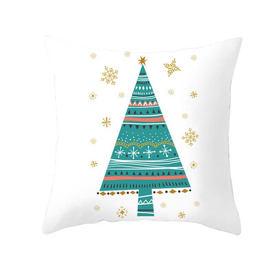 

Christmas Cartoon Pillowcase Sofa Xmas Cushion Cover Throw Home Decor Pillow Case Gift