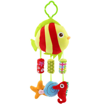 

Tailored Kid Baby Spiral BedStroller Toy Animal Modeling Educational Plush Toy