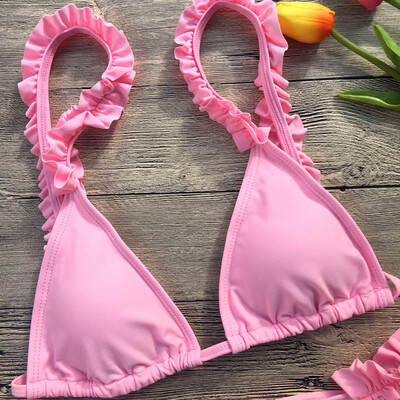 

Roseonmyhand Women Push-Up Padded Bra Beach Bikini Set Swimsuit Sexy Swimwear