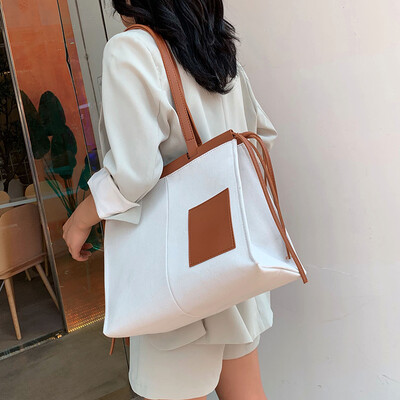 

Senior sense of foreign womens bag 2019 new fashion big bag wild ins shoulder bag large capacity casual handbag