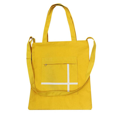 

Women Color Blocks Shoulder Bags Casual Large Capacity Totes Canvas Female Zippers Casuale Travel Bag Foldable Shopping Bags