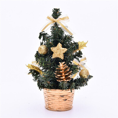 

Mini Christmas Tree Home Holiday Decor Festival Miniature Artificial Table 20cm