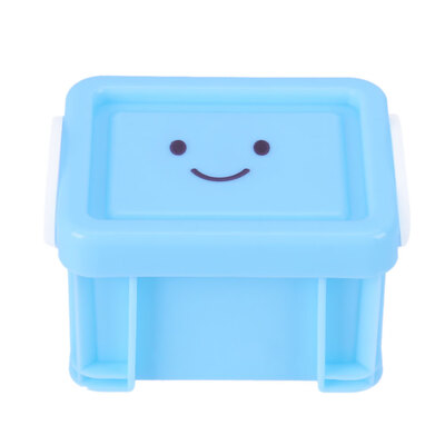 

Cute Smile Mini Storage Boxes Home Furnishing Trumpet Lock Box Organizer