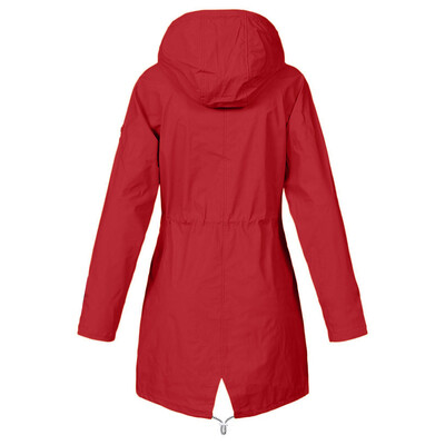 

Roseonmyhand Womens Solid Rain Jacket Outdoor Jackets Waterproof Hooded Raincoat Windproof