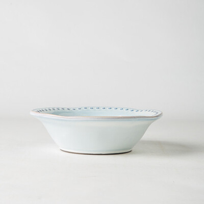 

YUAN CI SHI DAI 77 inch bowl creative embossed European ceramic tableware home salad bowl dish large Lance 12366