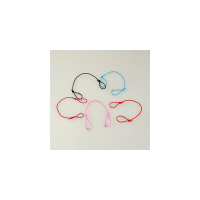 

Elastic Cord Bracelet Making with Iron JumpRings Adjustable Mixed Color 130mm