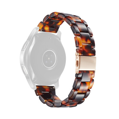 

〖Follure〗Luxury Crystal Resin Agate Beads Watch Band Strap For Samsung Galaxy watch 46mm