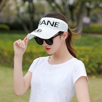 

Sunscreen cap children summer fashion Korean version 100 tide cold hat cover face shade UV duck tongue empty top baseball cap