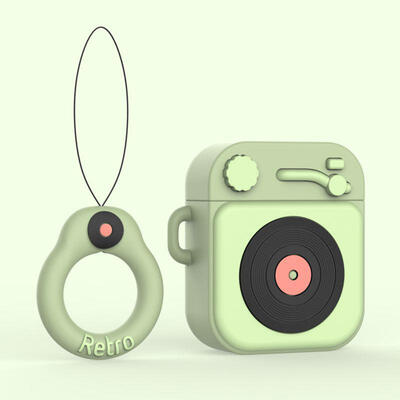 

Silicone Case For Apple AirPods 1 2 Protective Case Shockproof Cute Phonograph Cover