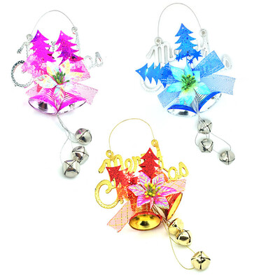 

Tailored Christmas Tree Decoration Jingle Bells Ornament Holiday Gift Party Xmas Pendant
