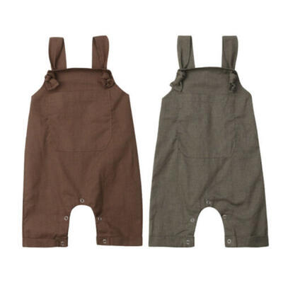 

Fashion Newborn Boys Girls Dungarees Bib Pants Jumpsuits Romper Overalls Outfits