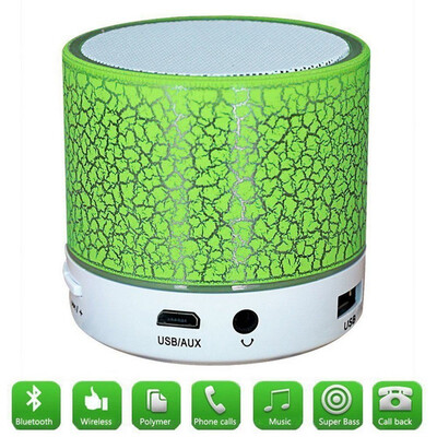

Bluetooth Speaker Wireless Portable Mini LED Small Music Audio TF USB FM Stereo Sound Speaker for Phone Xiaomi Computer