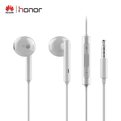 

Original HUAWEI Honor Earphone AM115 Wired Half In-ear Headset 35mm Jack With Microphone Volume Control For Huawei P10 P20 Lite