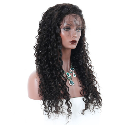 

Dolago Deep Wave 360 Lace Frontal Wig Pre Plucked With Baby Hair 150 Density Indian Lace Front Human Hair Wigs For Women Virgin