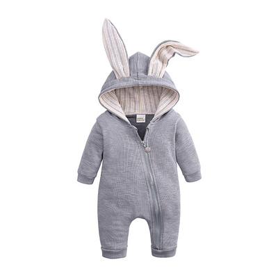 

Newborn Baby Infant Boy Girl Romper Hooded Jumpsuit Outfits Bodysuit Clothes