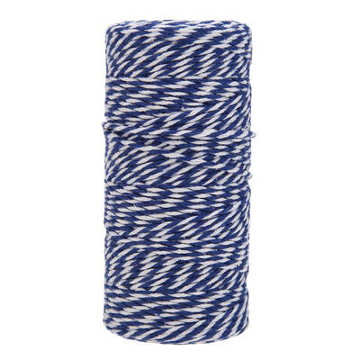 

1 Roll 100 Meters 2Ply Cotton Twine DIY Weaving Handmade Craft String Rope
