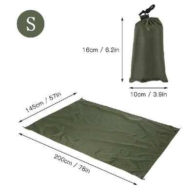 

Sand Free Beach Mat Ripstop Nylon Blanket Quick Drying Pad Camping Picnic Traveling 2-3 People