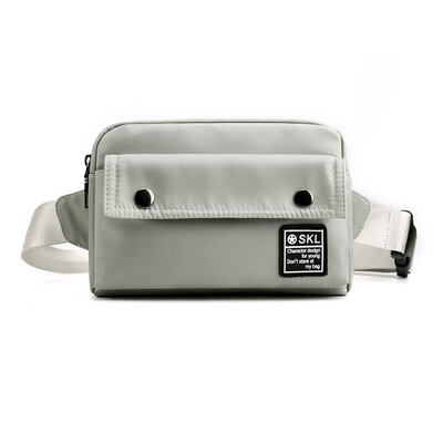

Pocket womens fashion high-volume fashion shoulder Messenger bag canvas chest bag portable mobile phone business bag