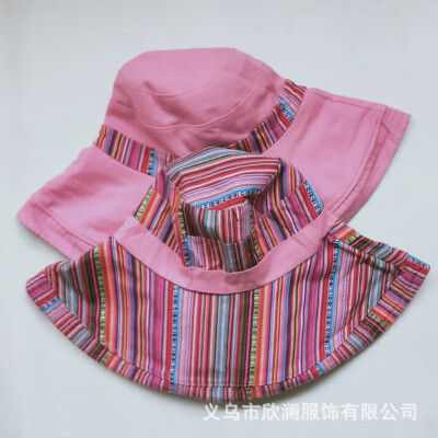 

Sunshade hat Female eaves Summer Korean version of 100-huddled hat Fisherman hat Japanese sunshade hat foldable sunhat