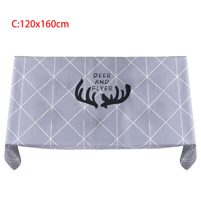 

Toponeto Tablecloth Home Decoration Rectangular Polyester Table Cloth Full Size