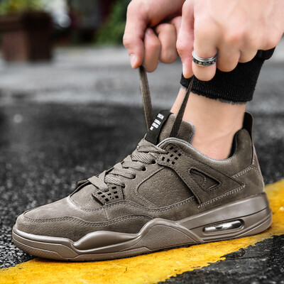 

Ulzzang mens shoes autumn fashion shoes mens Korean version of fashion air cushions AJ4 boys sports casual shoes men
