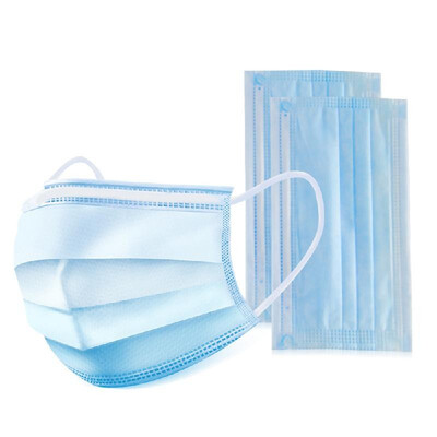 

Disposable Face Mask Non-woven Fabric Nose&Mouth Protection Disposable Flat Mask Medical Surgical Dental Flu Protective Mask P