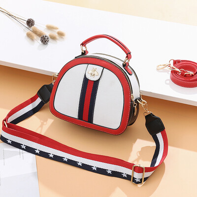 

Bag female bag new 2019 net red with the same paragraph fashion shoulder bag female small bag backpack female Messenger bag small round bag female