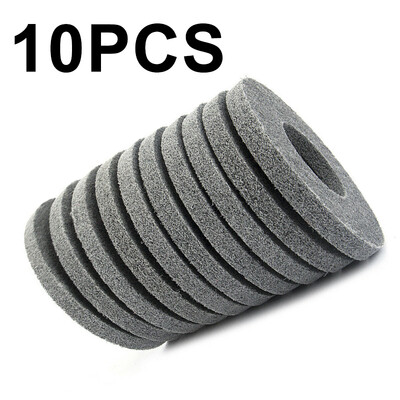 

10pcs 125mm Nylon Fiber Polishing Buffing Wheel Sanding Disc Polisher Tools Hot